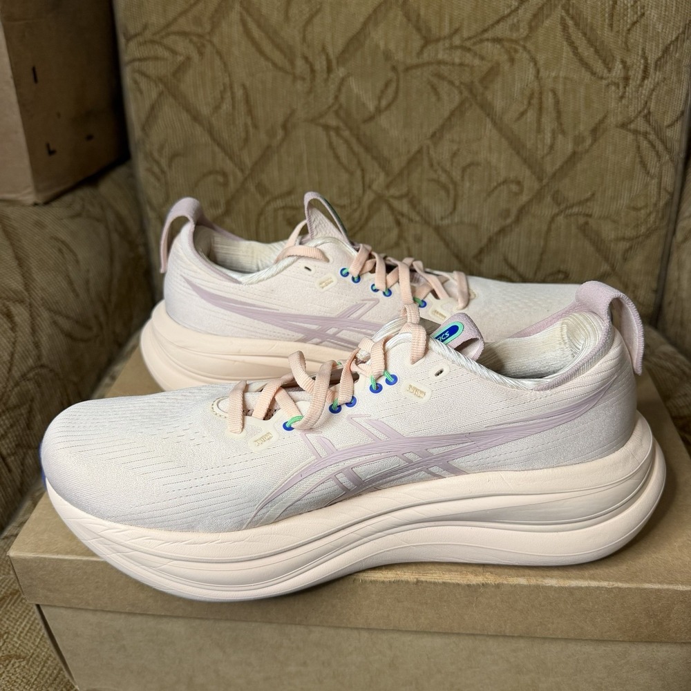 Asics Gel-Nimbus 28 Women's Size 10 Pearl Pink Athletic Running Shoes Sneakers - Picture 3 of 9